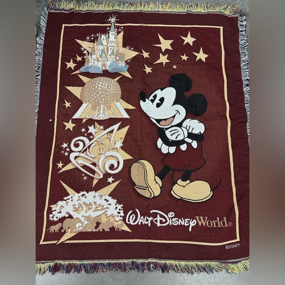 Disney Throw Blanket Mickey Mouse 50 × 60 - Picture 1 of 7